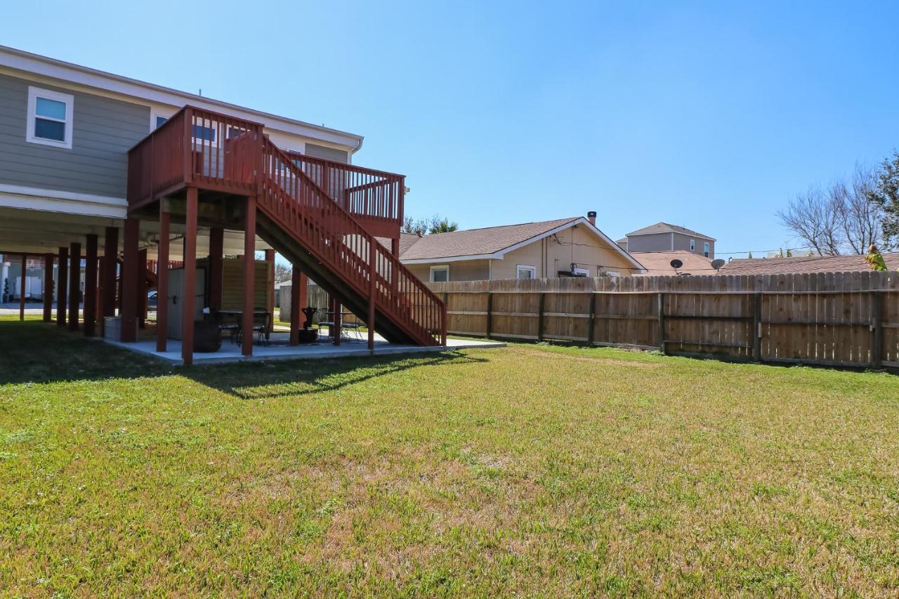 גלווסטון Perfect Location Spacious Yard Coffee Bar At This Lovely Beach Home מראה חיצוני תמונה